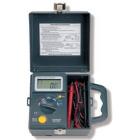ERT-1500  接地電阻測試儀.電阻量程：20Ω/200Ω/2000Ω. 準(zhǔn)確度：(20Ω)±3%讀數(shù),±5位數(shù)±0.1Ω,(200Ω/2000Ω)±3%讀數(shù),±5位數(shù).測試波形:約800HZ 低于AC 50V RMS.AC 量程:200V/600V(45HZ~450HZ).準(zhǔn)確度:±3%讀數(shù)±5位數(shù) 
 
