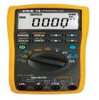 VICTOR79  數(shù)字萬用表. 測量功能：交直流電壓、交直流電流、歐姆、頻率、短路蜂鳴測試、二極管測試、相對值測量.測量顯示4000字，基本精度為0.5%，測量速率3次 / 秒.可選擇手動式或自動量程，測量值顯示保持,大屏LCD雙顯示，帶白色LED背光
