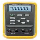 VICTOR14  過程儀表校驗(yàn)儀.6位LCD顯示，通過切換鍵分別顯示測(cè)量和輸出信號(hào)的類型，單位和數(shù)值，面板自動(dòng)校準(zhǔn)，操作簡(jiǎn)單，冷端溫度自動(dòng)補(bǔ)償，電阻模擬輸出時(shí)可選兩線制/三線制/四線制接法.激勵(lì)電流范圍：0.5mA～2mA，最大輸出電壓≤2V