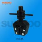 SJJ-100實(shí)驗(yàn)夾具 ,適用范圍：橡膠、各種線纜、打包帶等材料的破壞力、插撥力的試驗(yàn)。 最大負(fù)荷：5000N
 
