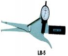 LB-5 針盤式內(nèi)測卡規(guī).測量范圍:20-40MM,最小讀數(shù):0.01MM.測量喉深:150MM,測頭高度:4MM