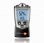 testo 610 溫濕度儀 溫度量程：-10～+50℃，分辨率：0.1℃，精度： ±0.5℃，濕度量程：0～100%RH，分辨率：0.1%RH，精度：±2.5%RH (+5～+95%RH) 
   