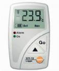  testo 177-T2電子溫度記錄儀，1通道，帶內(nèi)置傳感器，可快速瀏覽當前讀數(shù)、儲存讀數(shù)、最大值/最小值、以及超過限值的次數(shù)。NTC(溫度)-40.0 ... 70.0 °C
 