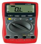 UT60G 數(shù)字萬用表  直流電壓:600mV-1000V;交流電壓:600mV-1000V;交流頻寬:100kHz-3db;直流電流:60mA-10A;交流電流:60mA-10A;電阻:600W-60MW;電容:6nF-6mF;頻率:6kHz-60MHz;溫度:-40℃～1000℃
 
