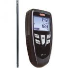 VT 100S  精密型熱線風(fēng)速儀 ?雙行藍(lán)色背光 LCD 數(shù)字顯示屏
?測(cè)量風(fēng)速, 風(fēng)量和溫度?可輸入風(fēng)管種類和尺寸計(jì)算風(fēng)量?風(fēng)速: 0.15 ~ 30.0 m/s?風(fēng)量: 0 ~ 99999 m3/h?溫度: -20 ~ +80 °C
