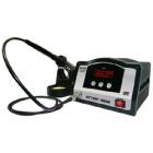 

1. 采用電磁式發(fā)熱芯，高頻渦流加熱，升溫迅速，從室溫至350℃只需20秒，測(cè)溫靈敏，回溫迅速。

2.發(fā)熱芯與烙鐵頭分體設(shè)計(jì)，焊咀與國(guó)際品牌相同，節(jié)省使用成本，更換方便。

3.控溫精確、穩(wěn)定，LED顯示直觀、方便。

4.密碼鎖定功能，防止操作人員誤調(diào)溫度，管理簡(jiǎn)單。

5.數(shù)字式校溫，校正準(zhǔn)確。

6.自動(dòng)休眠功能，非常節(jié)約能源，任意操作喚醒，使用方便。 

7.故障自我檢測(cè)功能，維護(hù)方便。防靜電設(shè)計(jì)

