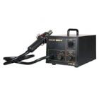 ·傳感器閉合回路控制，溫度精確穩(wěn)定，可安全拆焊QFP、PLCC、SOP、BGA等對(duì)溫度敏感的元器件。

·智能冷卻系統(tǒng)，工作完畢關(guān)機(jī)后延時(shí)送風(fēng)，風(fēng)溫低于100度后自動(dòng)切斷電源。

·采用原裝進(jìn)口發(fā)熱絲，升溫快速，使用壽命長(zhǎng)，焊接安全性能好，溫度恒定可調(diào)。

·采用原裝進(jìn)口氣泵、低振動(dòng)、無(wú)噪音設(shè)計(jì)、保持工作環(huán)境的清靜。

·防靜電設(shè)計(jì)，防止因靜電及漏電而損壞PCB板。
