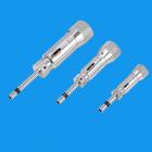 性能：
ANY型預(yù)置式扭矩起子是研制的適用于汽車、摩托車、機(jī)械制造、電子等行業(yè)，及專業(yè)檢測行業(yè)的新型產(chǎn)品，主要用于扭力適中的零部件的旋緊和旋緊力的檢測，易于手握作業(yè)，使用方便、清晰度維持時間久。是成臺設(shè)備的組裝維修及旋緊部件性能檢測的工具。
